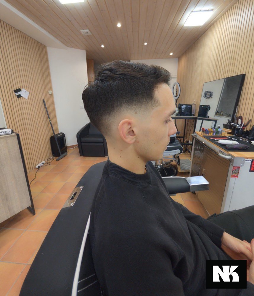 Dégradé homme réalisé chez Noko